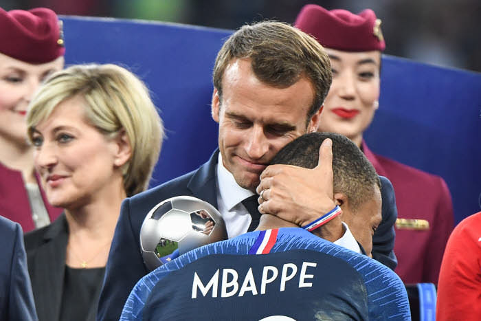 Mbappe et Macron